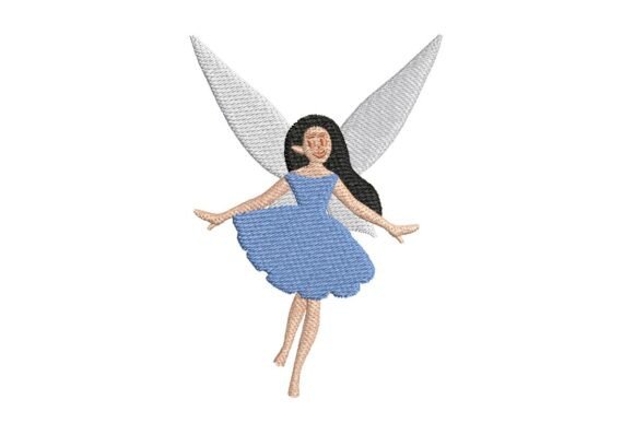 Cute Fairy Embroidery Design: Magic Meets Merch