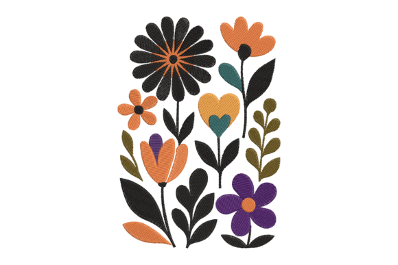 Modern Folk Floral Embroidery: A Designer’s Take for Boutique Apparel