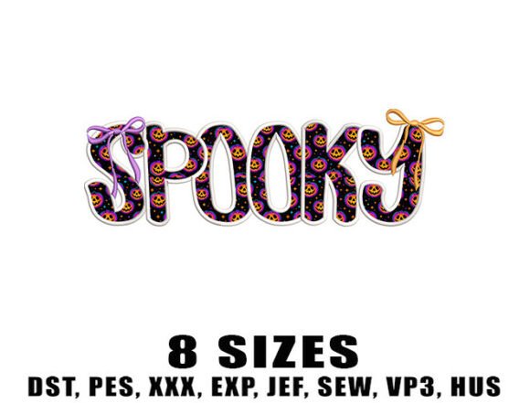 Spooky Cute Embroidery Design Review for Boutique Sweatshirts
